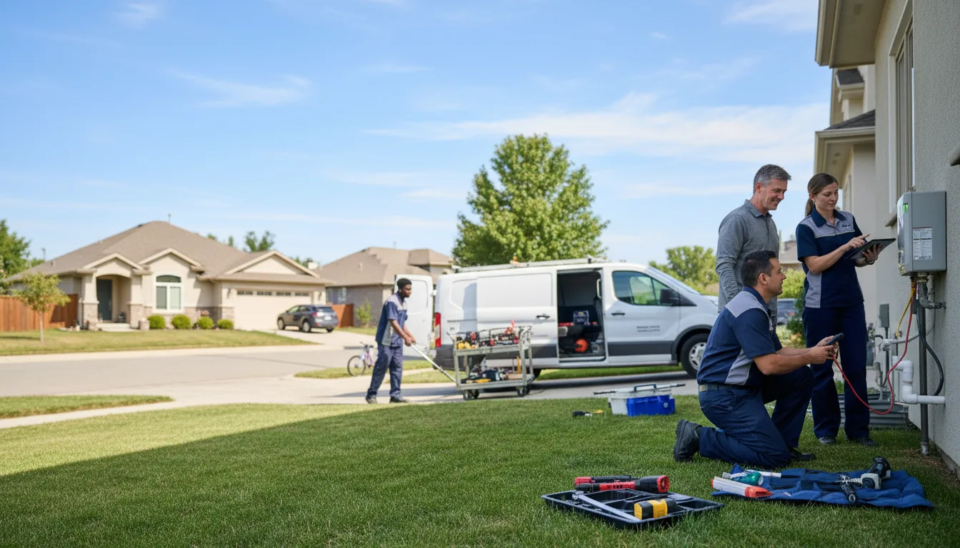Tankless water heater service in Honeydew, CA